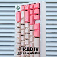 KBDiy 177คีย์ชุด GMK วาเลนไทน์ PBT ข้อความเหมือนกับเชอร์รี่รายละเอียด ISO ที่สำคัญหมวกสำหรับวิศวกรรมคีย์บอร์ด MX DIY ที่กำหนดเองสีชมพูคู่ยิง