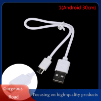 [งดงาม] ขายดี1ชิ้น Android/Type-C ชาร์จเร็วซิงค์ข้อมูล Micro USB Port Micro USB สายชาร์จแบตเตอรี่