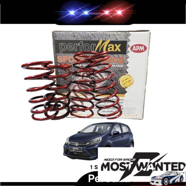 Apm Performax Axia Lowered Sport Spring Set Pcs Lazada