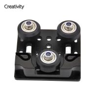 Y-Axis Openbuilds Slider Aluminum Plate buckle 2020 V-Slot Aluminum Profile Slider Plate with timing belt for TEVO Tarantula PR Hand Tool Parts Access