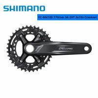 ใหม่2020 SHIMANO DEORE FC M4100 Crankset 170มิลลิเมตร36ครั้ง-26ครั้ง2x10ความเร็ว MTB จักรยานช่วงกว้างหมุนแขน Chainring