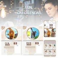 [COD]2023 Gag Gift Cat Buttholes ปฏิทิน Funny Cat Balls ปฏิทินของขวัญสำหรับเพื่อน