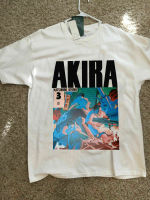 VINTAGE AKIRA 90s Katsuhiro Utomo เสื้อยืดสีขาว Gidan พิมพ์ Limited Edition!