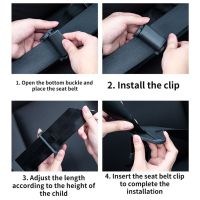 1pc Child Seat Belt Adjustor Baby Shoulder Cover Belt Positioner Seatbelt Safety New Plastic 300*60mm Car Interior Parts Accessories