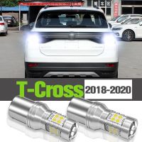 โคมไฟสำรอง2X ไฟถอยหลัง LED สำหรับ Volkswagen VW T-Cross 2018 2019 2020