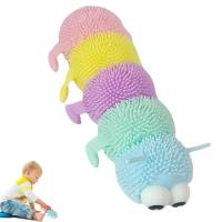 5 Knots Caterpillar Relieves Stress Toy Luminous Colorful Soft Squeeze Toy Anti Stress Cartoon Animal Decompression Toys For Squishy Toys