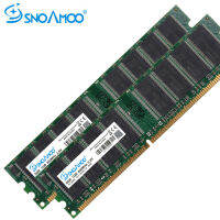 SNOAMOO คอมพิวเตอร์ตั้งโต๊ะใช้ RAMs DDR 333MHz 1GB DDR1 400MHz DIMM Non-ECC 184Pin Memory Lifetime Warr