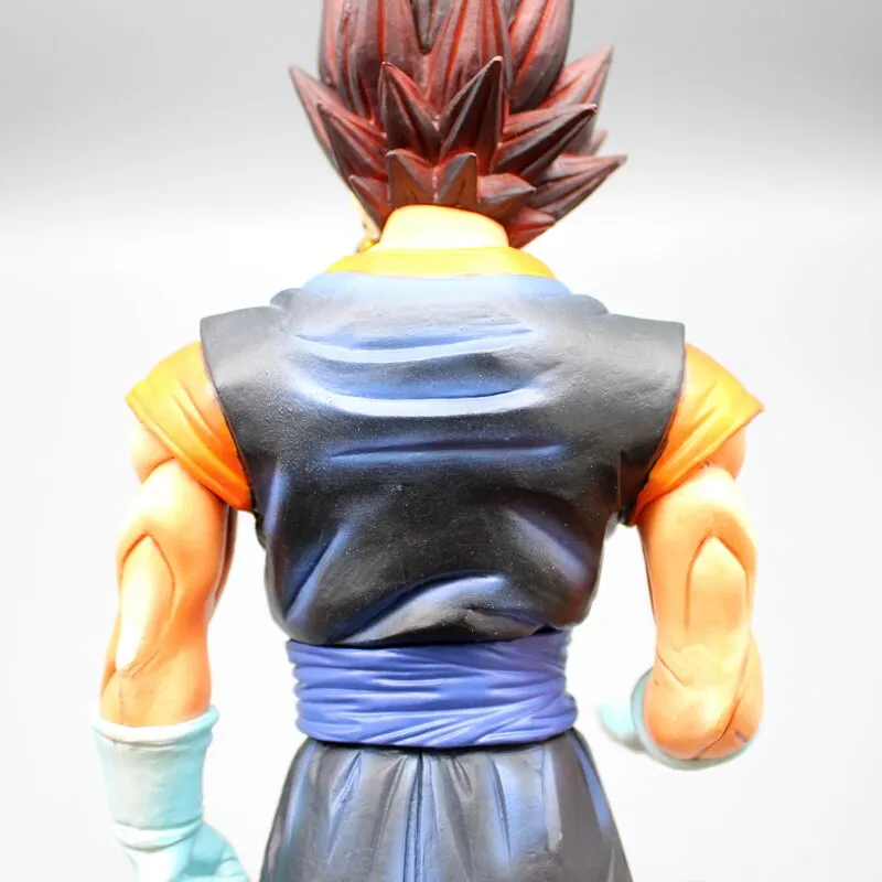 32cm vegetto dragão bola figuras super saiyan goku vegeta complexo potara  brincos pvc estátua modelo coleção boneca brinquedos presente