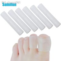 8/10/12Pcs Silicone Tube Toe Protector Finger Protection Foot Corn Blisters Calluses Pain Relief Wear Pads Health Care Tools