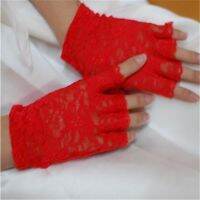 Party Hot Mittens Amazing Women Fingerless Style Gloves Lace