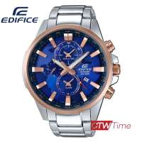 (ผ่อนชำระ สูงสุด 10 เดือน) Casio Edifice นาฬิกาข้อมือผู้ชาย สายสแตนเลส รุ่น EFR-303PG-2AVUDF (สีน้ำเงิน)