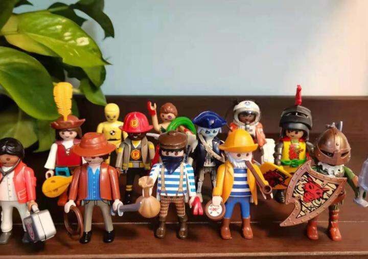 playmobil-figurines-ของเล่นตุ๊กตาขยับแขนขาได้เด็กผู้หญิงขนาด7ซม-อัศวินทหารหุ่นทหาร-s16-s15-s17-s19-s18