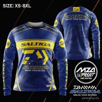 2023 NEW   daiwa edition saltiga T SHIRT sublimation | salt water clothes anti-uv fishing | baju pancing long sleeve|size xs - 8xl  (Contact online for free design of more styles: patterns, names, logos, etc.)