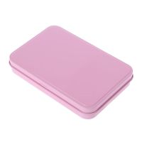 Pink Organizer for CASE Small Metal Storage Box For Currency Money Candy for KEY