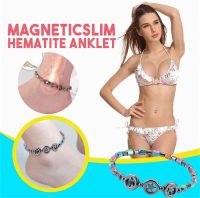 Healing Black Stretch Women For Energy Therapy Anklet Slim Hematite