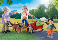 Playmobil 70990 ModernHouse Grandparents with Child โมเดิร์นเฮ้าส์ ปู่ย่ากับหลาน