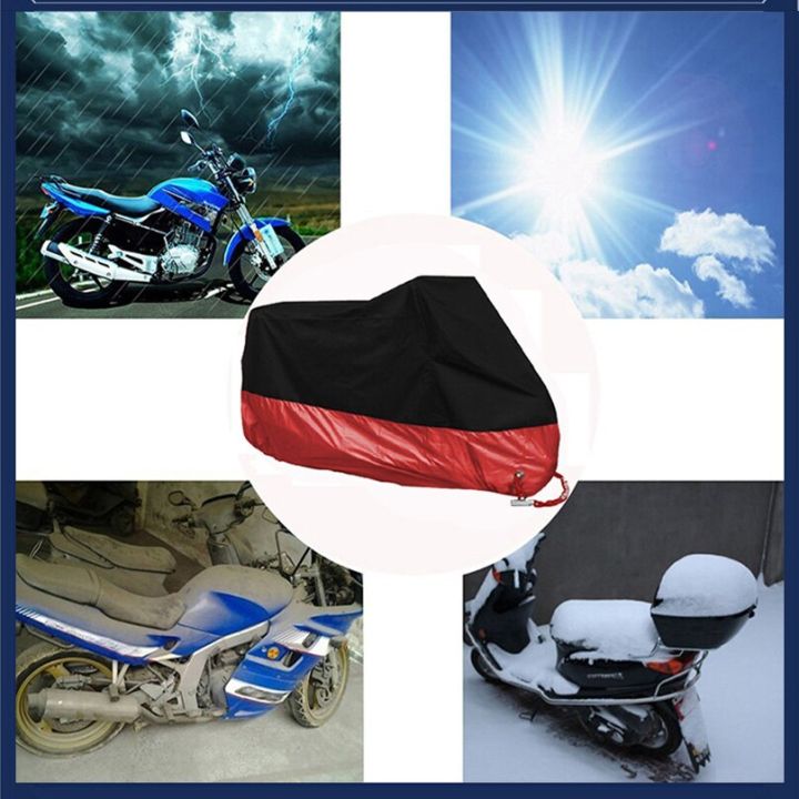 black-motorcycle-cover-m-l-xl-xxl-xxxl-xxxxl-outdoor-uv-protector-waterproof-rain-dustproof-cover-anti-theft-with-lock-hole-190t-covers