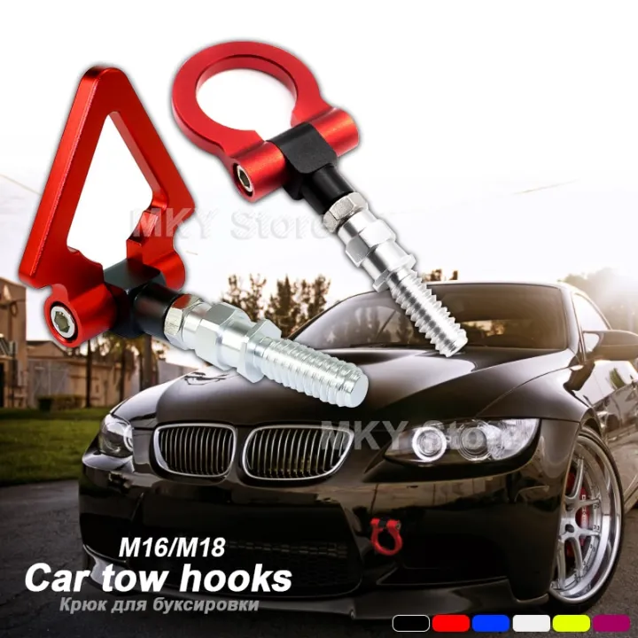 JDM Racing Tow Trailer Hooks For European Cars M16 Japanese Series Car