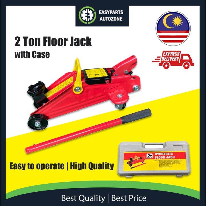 ♧Autozone 2 Ton Hydraulic Portable Floor Jack car jet tayar kereta