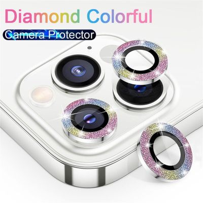 Metal Diamond Camera Lens Protector for IPhone 13 14 12 11 Pro Max 14 Plus Protective Lens Glass for iPhone 13 12 Mini Lens Film
