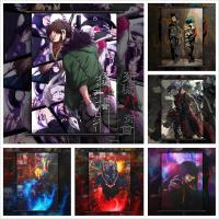 ◐ Wall Art Scroll Wall Art อะนิเมะ My Hero Academia Boogie ภาพผ้าใบ Boy หน้าแรกข้างเตียงพื้นหลังตกแต่ง HD โปสเตอร์ภาพวาด