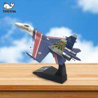 TOOYFUL 1:100เครื่องชั่งรัสเซีย SU-27เครื่องบินจำลองเหมือนจริงเครื่องประดับหล่อขึ้นรูปแสดงของสะสมโมเดลนักสู้สำหรับของตกแต่งโต๊ะหิ้งสำนักงานห้องนอน