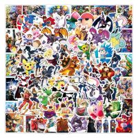 10/30/50/100Pcs Super Game Smash Pokemon Mario Kirby Stickers Graffiti Laptop Phone Skateboard Waterproof Sticker Decals Kid Toy