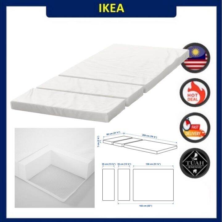 IKEA PLUTTEN Foam Mattress For Extendable Bed (80x200 cm) Lazada