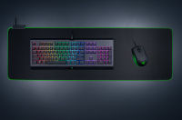 Razer Razer Heavy Beetle Symphony แผ่นรองเมาส์สำหรับเล่นเกม RGB เบาะผ้าปรอทคริสตัลสีชมพูเหมาะสำหรับ .