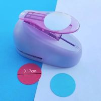 free shipping 3.17cm round shape craft punch foam Punch Craft Scrapbooking school DIY Paper Puncher 31.7mm circle eva hole punch Staplers  Punches