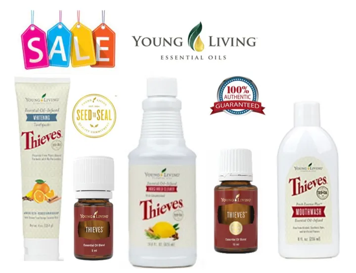 YOUNG LIVING THIEVES TOOTHPASTE/HOUSEHOLD CLEANER/MOUTHWASH /ESSENTIAL