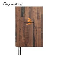 1 PC Three Years Diary A5 Hardcover Notebook Wood Grain Print Cover 384 Pages Life Planner Daily Plan Journal Stationery