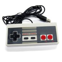 【In Stock】 avk7n0 1ชิ้นคลาสสิกย้อนยุคสาย USB ควบคุมเกมสำหรับ Nintendo NES จอยสติ๊กสำหรับ NES C Ontrole สำหรับ PC สำหรับ MAC Gamepad