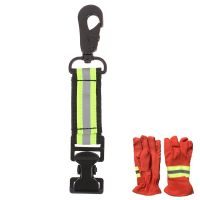 Fluorescent Heavy-Duty Reflective Turnout Clip