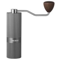 Manual Coffee Grinder with 24 Position Adjustable Espresso Machine Stainless Steel 420