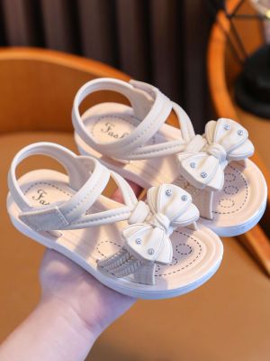❍✶✻ Pull-back girls sandals trendy and stylish small medium and large children girls students and baby sandals summer new princess cool autumn