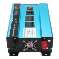 1000W Car Smart Power Inverter DC 12V to AC 220V 50Hz w/4 USB Ports 2 AC 2DC Outlets (1184)