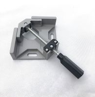 Aluminium Single Handle 90 Degree Right Angle Clamp Photo Frame Corner Clip Woodworking Vise Workbenches