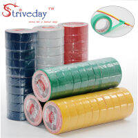 10pcs/lot Electrical Tape High Temperature Insulation tape Waterproof PVC Tapes DIY 6 colors available Adhesives Tape