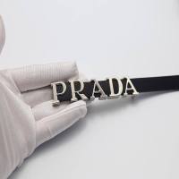 เข็มขัด PRADA เข็มขัดตัวอักษรโลหะใหม่