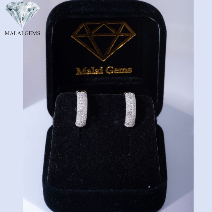 malai-gems-ต่างหูเพชร-เงินแท้-silver-925-เพชรสวิส-cz-เคลือบทองคำขาว-รุ่น-075-2e21864-แถมกล่อง-ต่างหูcz-ต่างหูเงินแท้