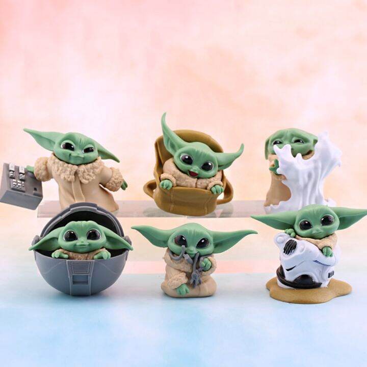 yoda-darth-master-ของเล่น4-6ซม-ของสะสมฟิกเกอร์อนิเมะตุ๊กตาขยับแขนขาได้-pvc-โมเดลของเล่นขนาดเล็กสำหรับของขวัญสำหรับเด็กสตาร์วอร์ส