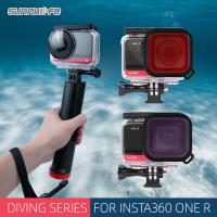 ☌ Underwater Housing Case 60 Meters Waterproof Protective Case 3 Colors Diving Filters for Insta360 One R Sport Camera Accessories