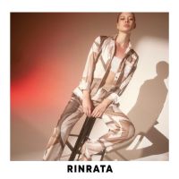 RINRATA - Jupiter Pants กางเกงขายาว ผ้าพิมพ์ลาย พิเศษ ผ้าซิลค์ซาติน ทรงตรง เอวยางยืด ใส่สบาย ชุดไปเที่ยว ชุดทำงาน ไปทะเล