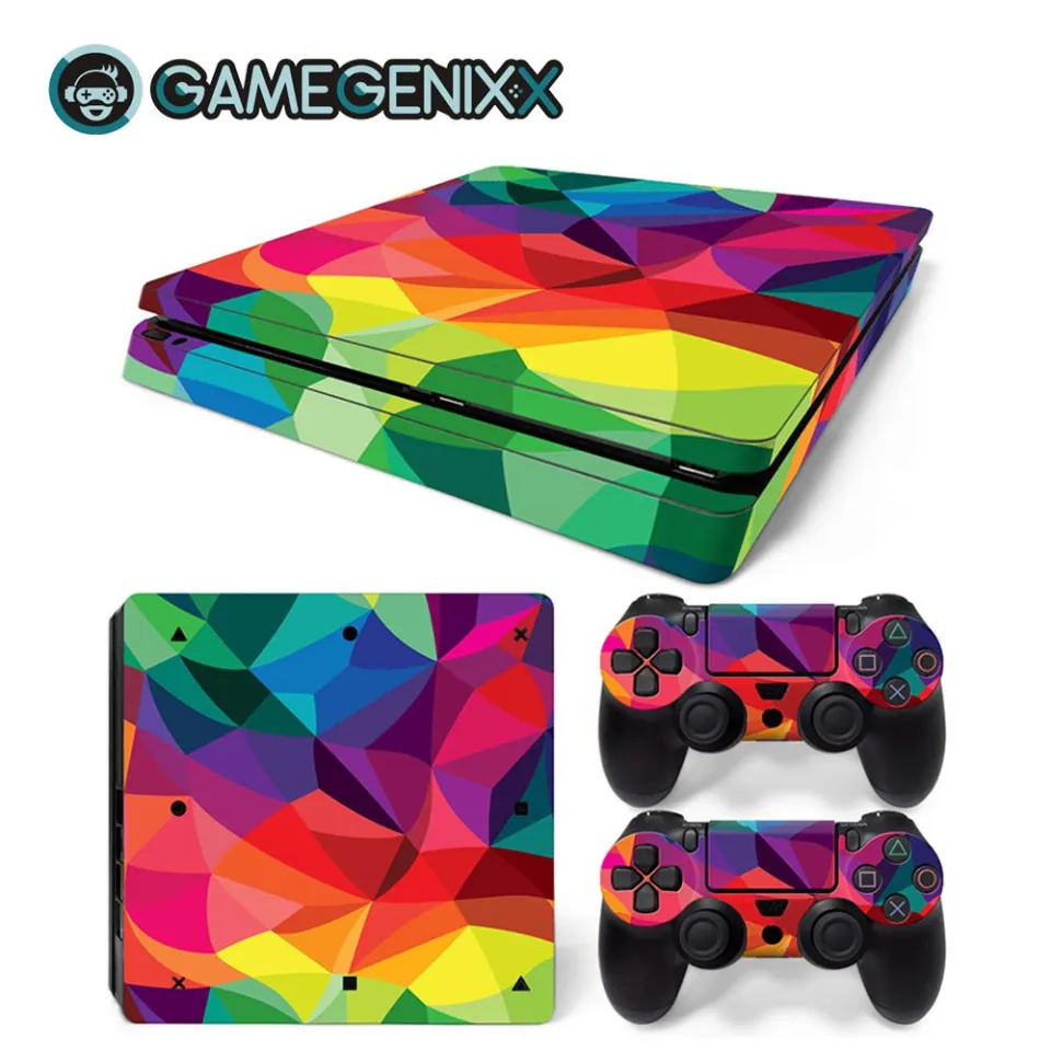 PS4 Slim Playstation 4 Console Skin Decal Sticker Days Gone + 2 Controller  Skins