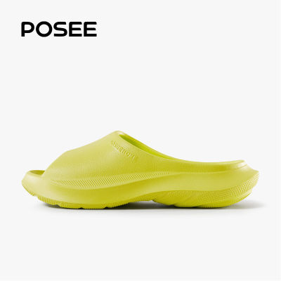 *Posee รองเท้า Tiktok,ขายดี38 ° เหยียบนุ่ม Sepatu Empuk รองเท้าแตะลำลองของผู้หญิงกันลื่นเหมาะสำหรับ PS5818W รองเท้าแตะรัดส้นชาย