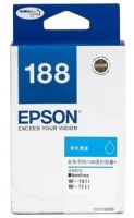 Epson 188 C ตลับหมึกอิงค์เจ็ท สีฟ้า ของแท้ (T188290)