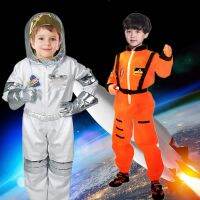 (Baixiang Flower City)   Christmas☋ Halloween Cosplay Astronaut Childrens Clothing Boys Space Suit Astronaut Clothes Of The Girls