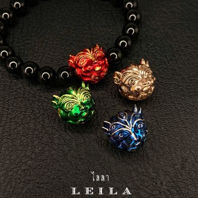 Leila Amulets แมงสี่หูห้าตา (พร้อมกำไลหินฟรีตามรูป)