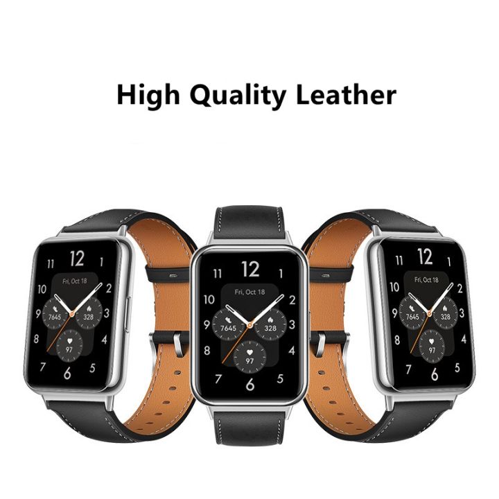 genuine-leather-strap-for-huawei-watch-fit-2-watchband-replacement-sport-wristband-bracelet-huawei-fit2-smartwatch-accessories